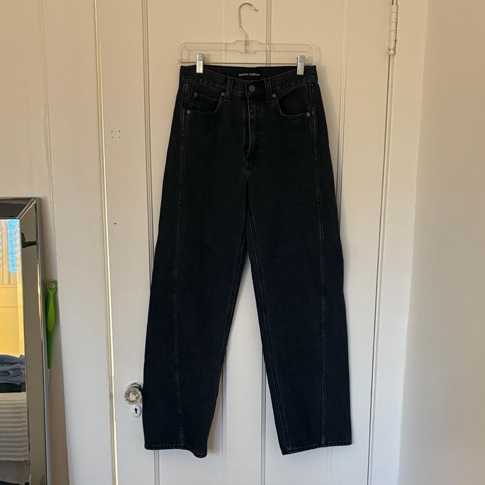 Aritzia High Rise Black Jeans